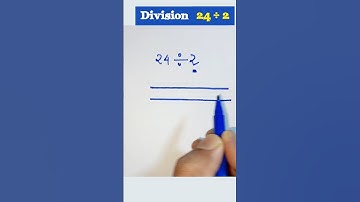 division tricks ৷ 24 ÷ 2 ৷ হৰণ অংক কৰা সহজ উপায়। Easy way to division ৷ #educationalvideo