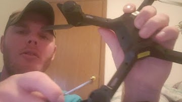 How 2 replace a motor gear quick and easy on a SHARPER IMAGE DX-4 DRONE