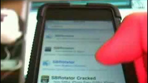 How To Get SBRotator on iphone and ipod touch.