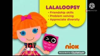 Nickelodeon Lalaloopsy Curriculum Board (2012) (VERY RARE)