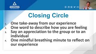 Closing Circles  - Restorative Practices - Module