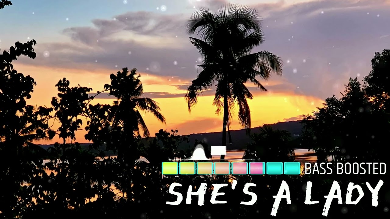 She's a Lady - Jake Feat Kesol | bass boosted 🌴 Palauan Jam