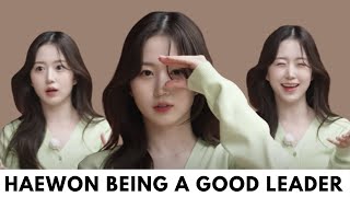 Nmi엔믹스 Reason Why Haewon Is The Best Leader