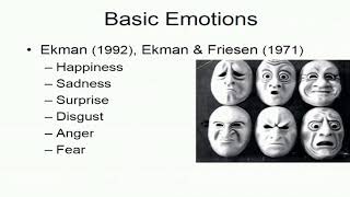 Module 8: Extra material How hard is it to recognise emotions in a native and in a foreign language?
