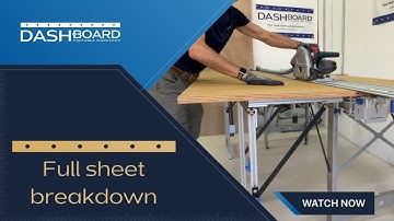 Full Sheet Breakdown with Dash-Board Portable Workshop