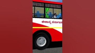 KSRTC bus Mass video Ksrtc mod in bussid #vairal #shortsvideo #kannada