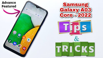 Samsung Galaxy A03 Core Tips And Tricks | Top 5++ Advance Features A03 Core 🔥🔥🔥