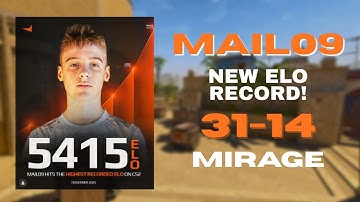 MaiL09 Highest Elo On Faceit - Beats Donk | MaiL09 POV
