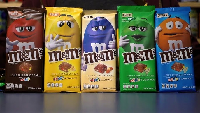 REVIEW: M&M's Milk Chocolate Bars (2018) - The Impulsive Buy