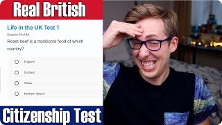 American Takes REAL British Citizenship Test | Evan Edinger screenshot 3