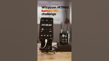 Wisycom MTP61 - Spectacular Battery Life