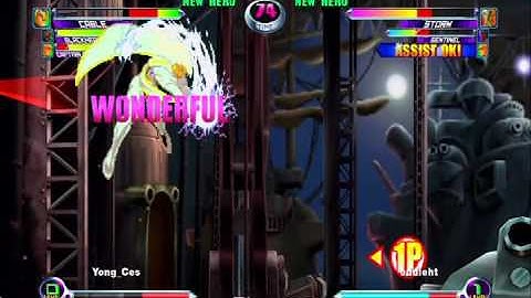 MVC2 - Yong_Ces (Cable Blackheart Captain Commando) eddieht (SSCap)