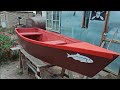 Plywood boat build