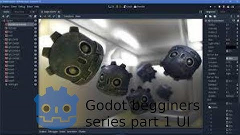 Godot beginners series part 1 Basic UI