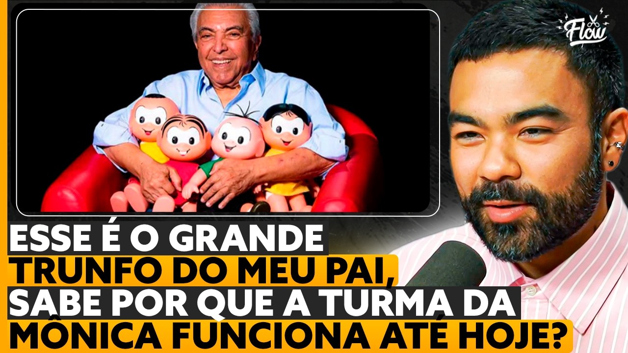 O SEGREDO do SUCESSO da Turma da Mônica [com Mauro de Sousa]