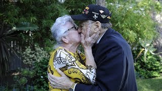 92-Year-Old WWII Vet Has Heartwarming Reunion With Friend 76 Years Later