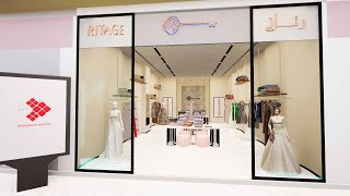 تصميم متجر ملابس صغير - Small Clothes Shop Design