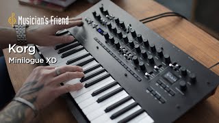 Korg Minilogue XD Polyphonic Synthesizer Demo Video - All Playing, No Talking