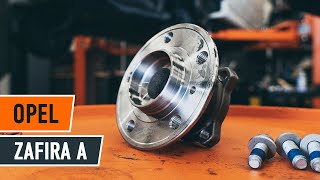 Reparation OPEL ZAFIRA själv - videoinstruktioner online