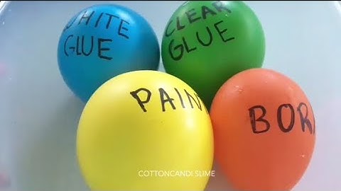 Slime Making with Balloons (Popping) - Most Satisfying ASMR Compilation (#1) Lourraine Slime