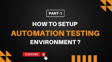 How to install java | How to install Eclipse IDE | Test environment setup