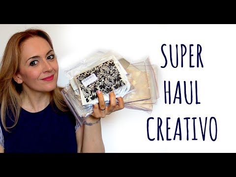 Haul Creativa Arte Per Te Youtube