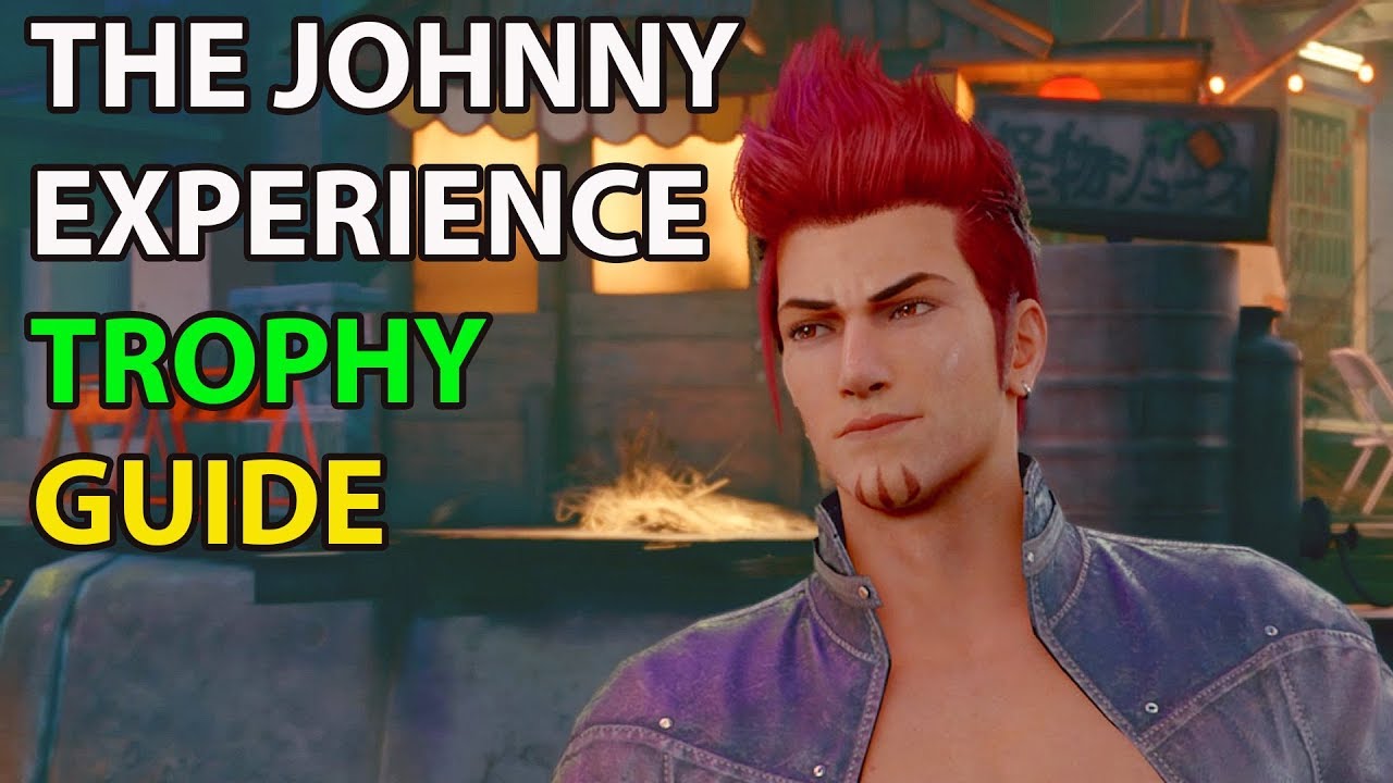 FF7 Remake  How To Get The Johnny Experience Trophy - All Johnny