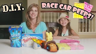 RACE CAR PEEPS! Yummy DIY Easter Activity in 4K!