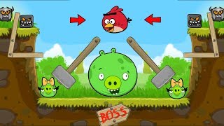 Red Ball 4 Green Hills Angry Birds Campaign Fight With Pigs And Enimies