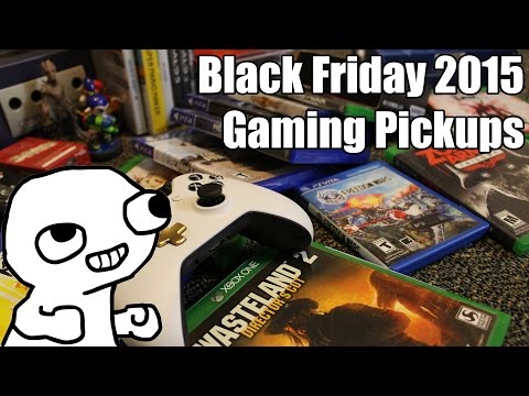 Black Friday 2015 Haul - Gaming Pickups Galore!