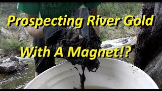 Prospecting River Gold With A Magnet!? Magnet Fishing in Colorado