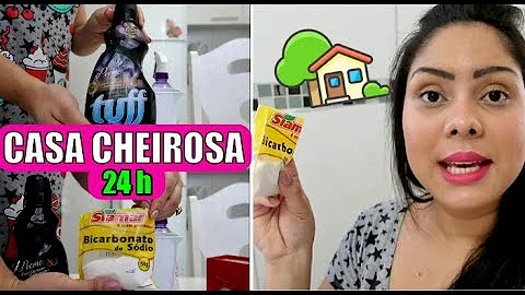 Como manter o cheiro de desinfetante na casa?