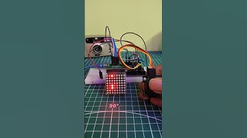 8×8 DOT MATRIX SNAKE GAME ON ARDUINO GSNCREATIONS #shorts #youtube #trending #game #arduino #diy #ir