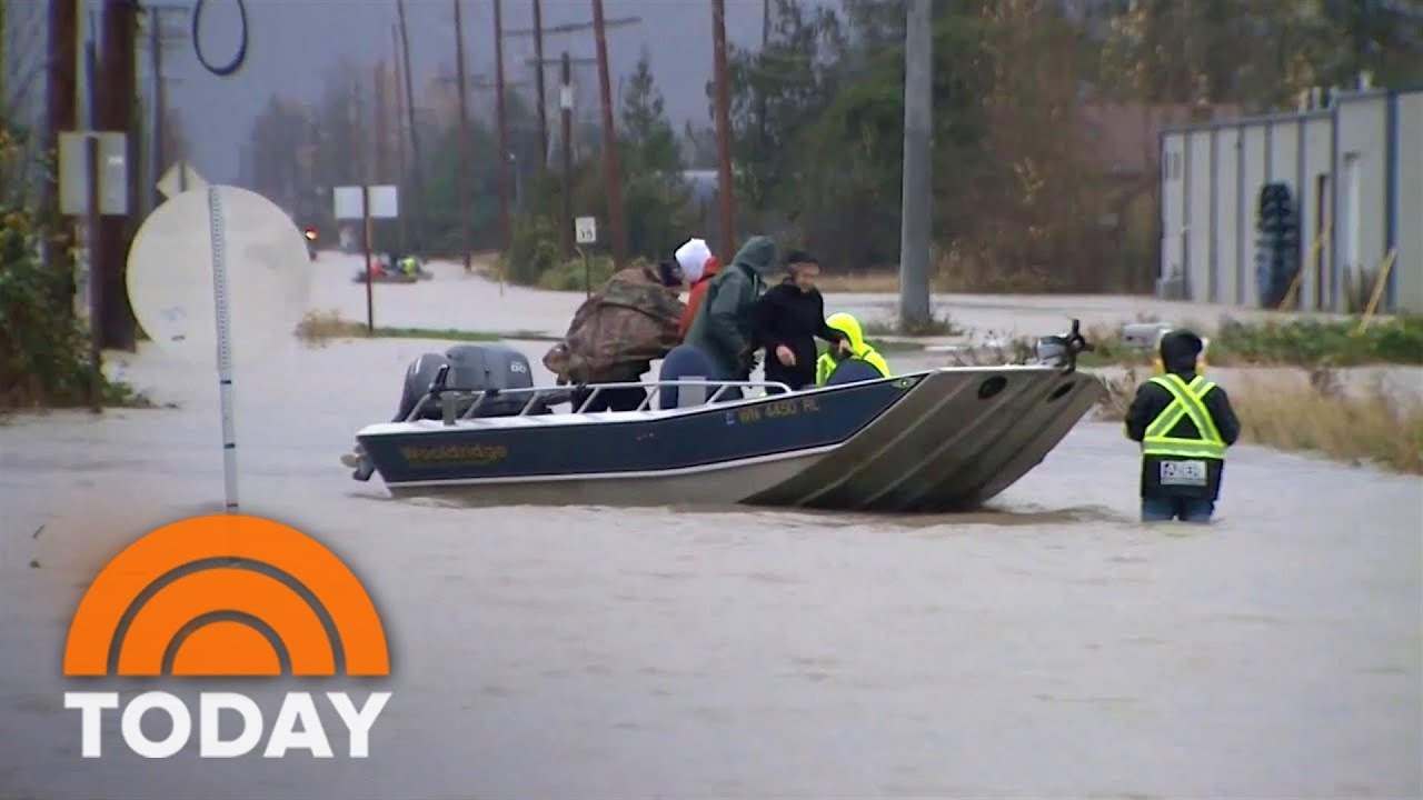 Record Flooding In Northwest Creates State Of Emergency - YouTube