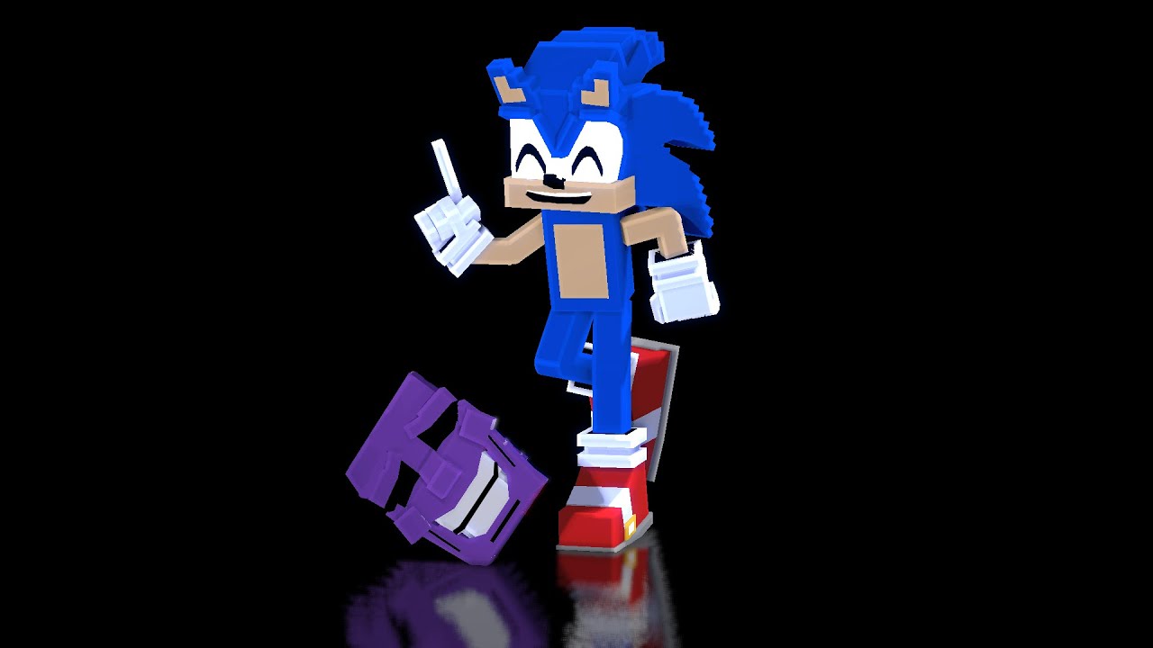 Majin Sonic  Minecraft Skin