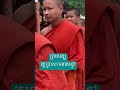 ព្រះ​សង្ឃ​វត្តប្រាសាទនាងខ្មៅ​#shorts