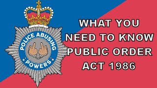 s5 Public Order Act What you should know