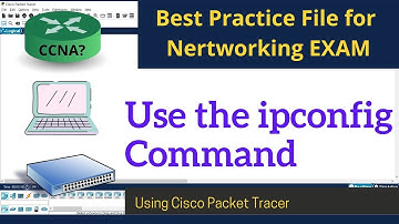 20.3.3 Packet Tracer - Use the ipconfig Command || Cisco || Networking || Use of IPCONFIG