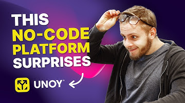 All No-Code Platforms Are the Same? UNOY Proves Otherwise!