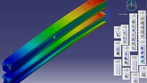 Catia V5 tutorials for beginners, full, Generative Structural Analysis, static anlysis