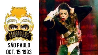 Michael Jackson - Dangerous Tour Live in São Paulo (October 15, 1993)