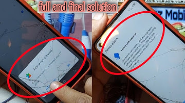 Action not allowed problem full solution Infinix Tecno vivo
