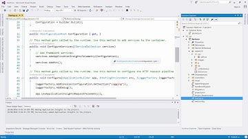 File Structure - Startup.CS