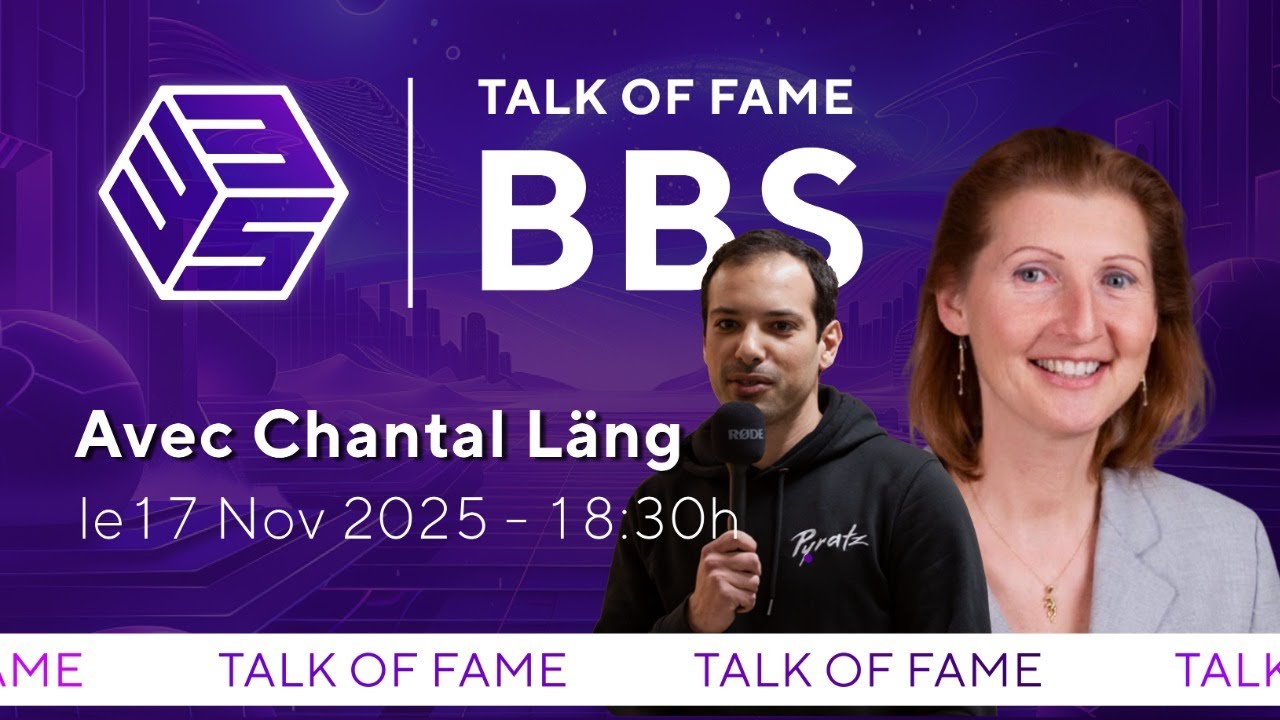 Talk of Fame avec Chantal Läng, Experte crypto depuis début 2017