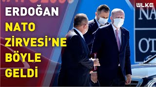 Cumhurbaşkanı Erdoğan, NATO Karargahı'nda