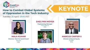 Keynote: How to Combat Global Systems of Oppression in the Tech Industry:   DrupalCon Portland 2022