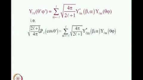 Mod-01 Lec-09 Angular Momentum in Quantum Mechanics