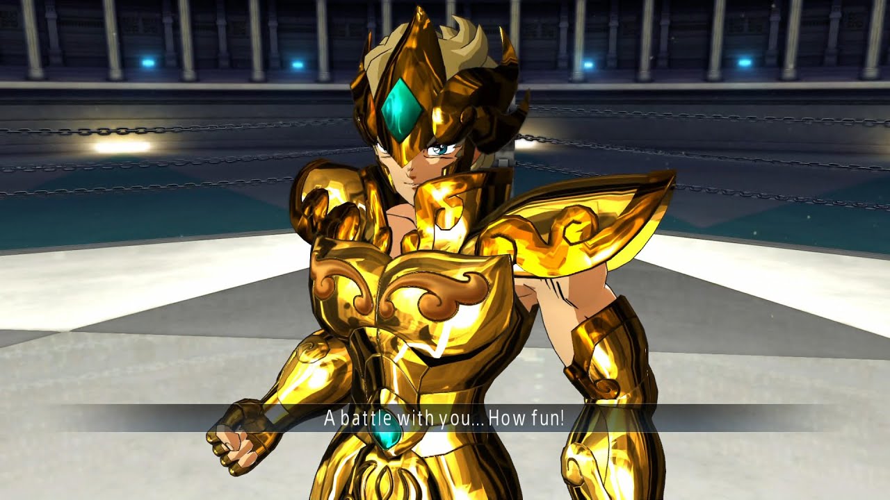 saint seiya soul of gold leo aiolia