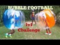 Bubble football  1v1 challenge  kboyz tv
