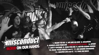 Misconduct - &#39;Blood On Our Hands&#39; Strength Records / Side By Side Records - Official Album Teaser!